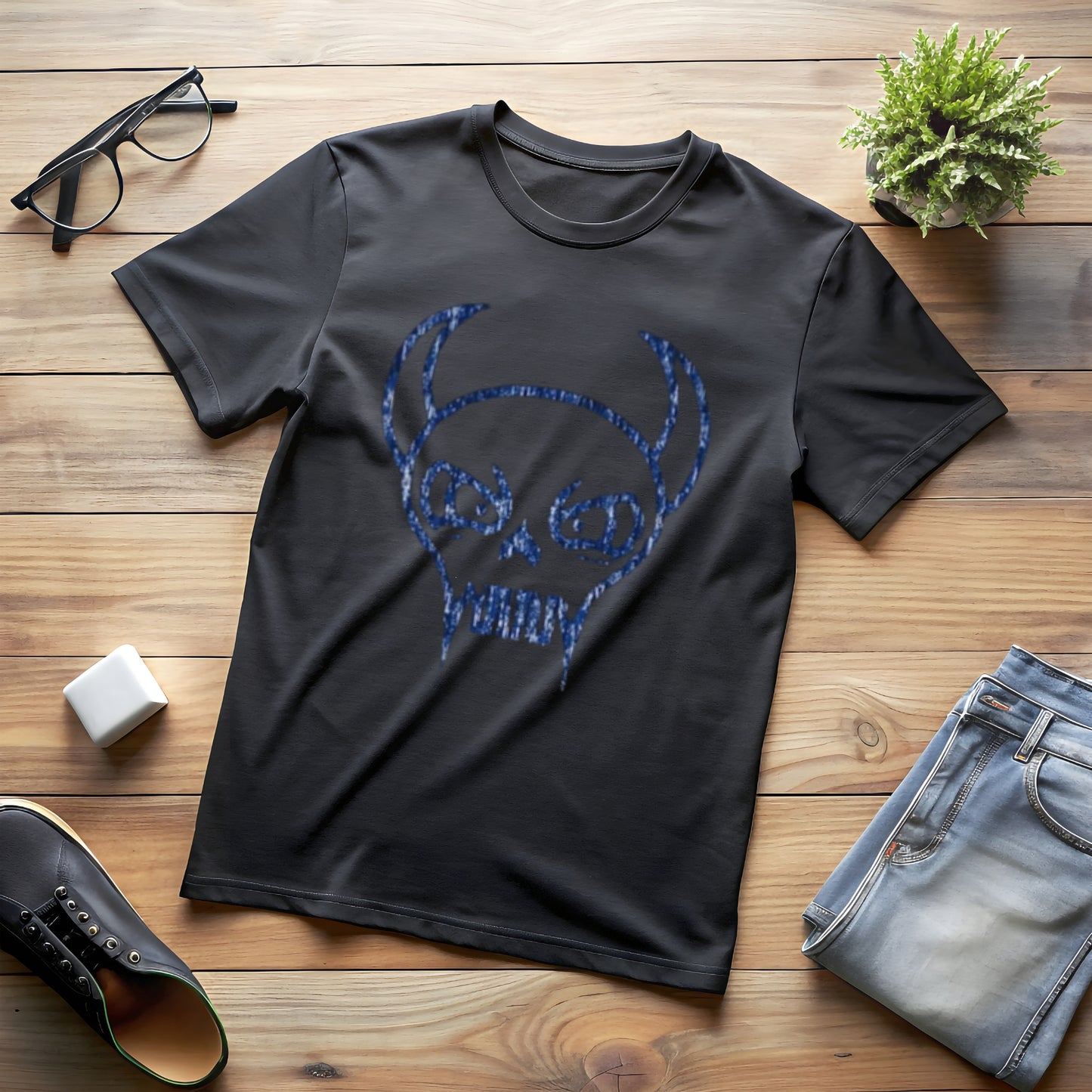 Workout Like A Demon T'shirt, Workout Shirt, Skull Workout T' Shirt