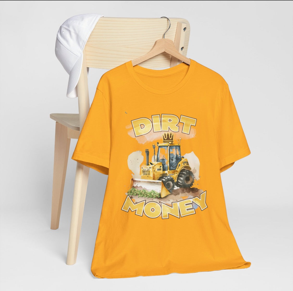 Dirt Money Construction Worker T-Shirt