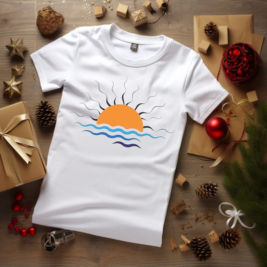 Sunset Vibe, Sun Shirt, Summer Vibe t-shirt, Beach Shirt, Summer Gift T- Shirt